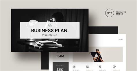 Business Plan Presentation Template Layout Templatemonster