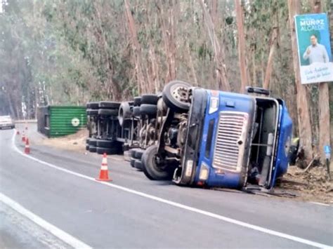 Cami N De Alto Tonelaje Protagoniza Accidente De Tr Nsito En San