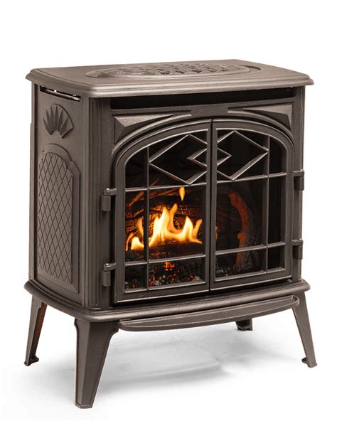 Pacific Energy Trenton Cast Iron Direct Vent Gas Stove Luxury Fire