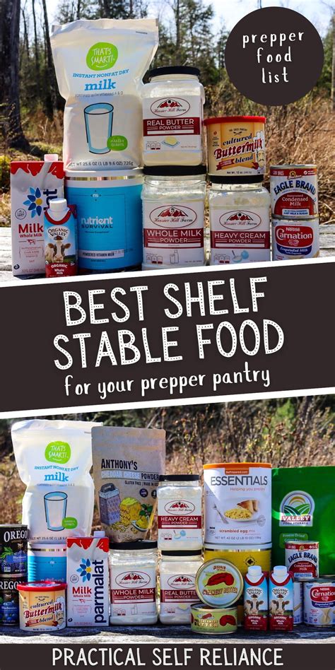 Best Shelf Stable Food Prepper Pantry List If You Re Looking For A