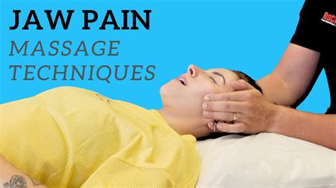 Unlock Jaw Pain Relief Effective Tmj Massage Techniques And Tips Youtube