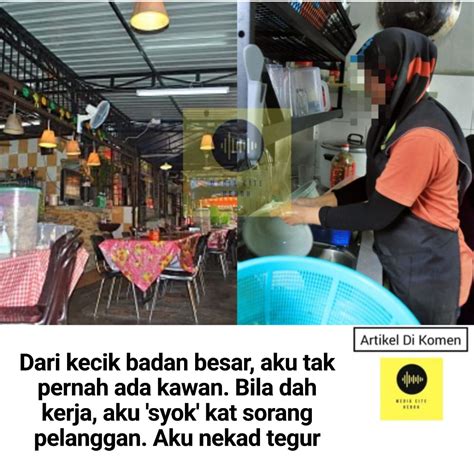 Dari Kecik Badan Besar Aku Tak Pernah Ada Kawan Bila Dah Kerja Aku