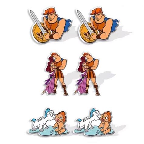 Hercules Character Stud Earrings 90s Disney Movie Inspired Jewelry Herc