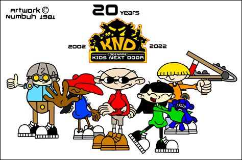 Knd 20th Anniversary By Numbuh1981 On Deviantart