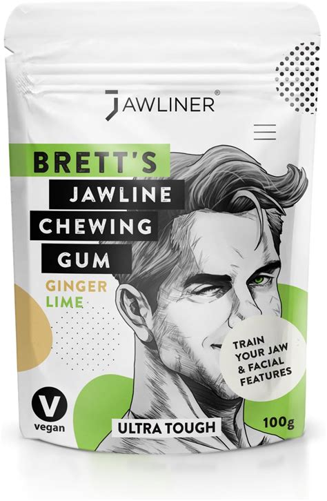 Amazon Jawliner Fitness Chewing Gum Months Pack Jawline Sugar