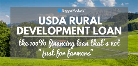 Usda Rural Development Loan The 100 Financing Loan Thats Not Just