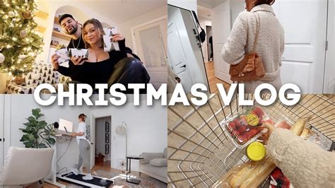 Christmas Vlog Open Gifts With Us Last Minute Errands Cleaning