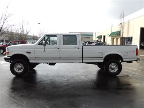 1997 Ford F 350 Xlt 4x4 Crew Cab Long Bed 7 3l Turbo Diesel