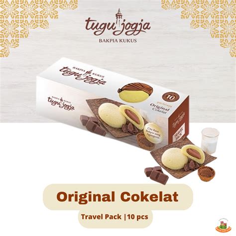 Jual Bakpia Kukus Tugu Jogja Original Cokelat Travel Pack Oleh Oleh