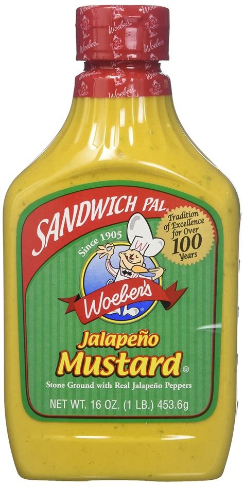 Amazon Woeber S Sandwich Pal Sweet Spicy Mustard Six Ounce