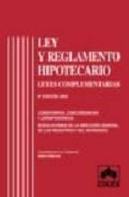 Ley Y Reglamento Hipotecario Ed Francisco Hernandez Gil Colex