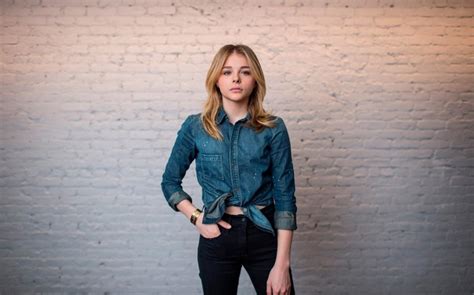 Jeans Chlo Grace Moretz Actress Blonde Women Hd Wallpaper Rare