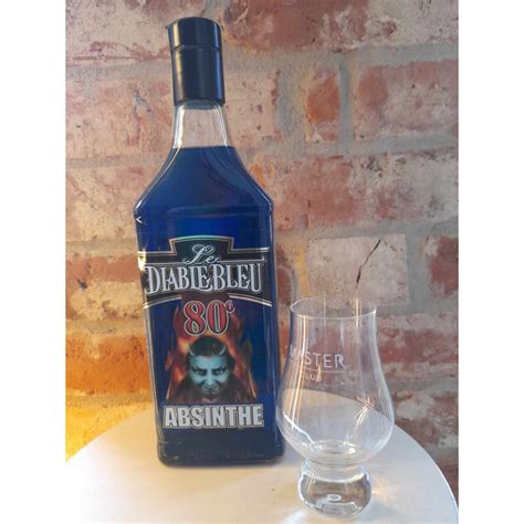 Absinthe Le Diable Bleu 0 7l 80 vol ELITA Alkohole Świata