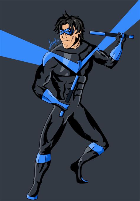 Nightwing Is So Fun To Draw By Neiartt On Deviantart