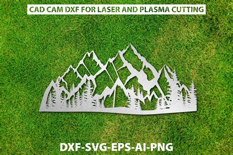 Wildlife Dxf Nature Dxf Mountain Dxf Files For Plasma Cutting