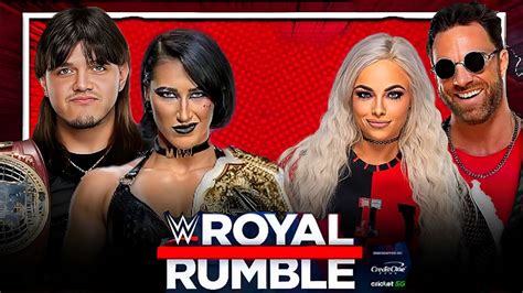 Rhea Ripley Dominik Mysterio Vs Liv Morgan La Knight Full Match Wwe