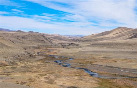 Fluvial Terrace Stock Photo Image Of Altai Bank Riverside 65247434