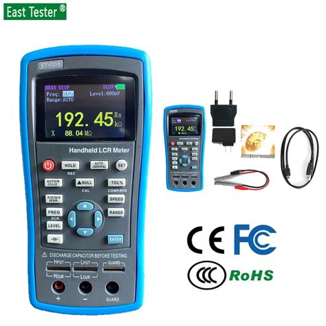 Handheld Lcr Digital Bridge Capacitance Inductance Resistance Tester