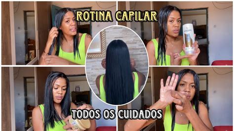 Rotina Capilar Como Manter Sempre As Pontas Encorpada Youtube