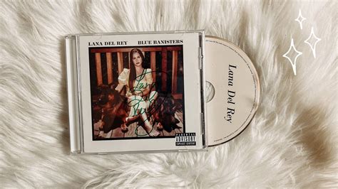 Lana Del Rey Blue Banisters Signed Cd Unboxing YouTube