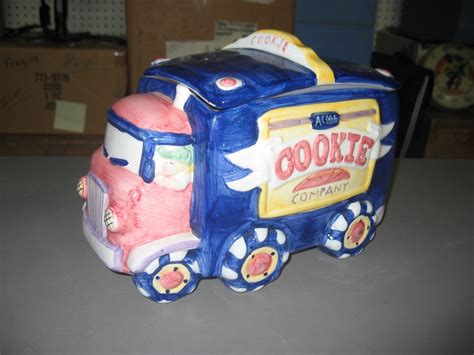 Acme Cookie Company Cookie Jar Etsy Uk