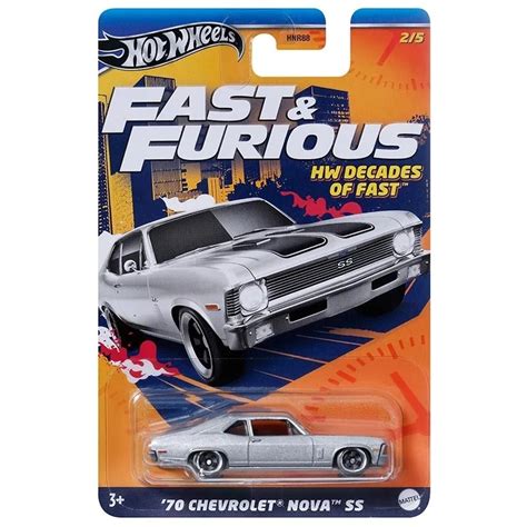 Carro Carrinho Miniatura Chevrolet Hw Decades Of Fast Velozes E Furiosos Hot Wheels Escala