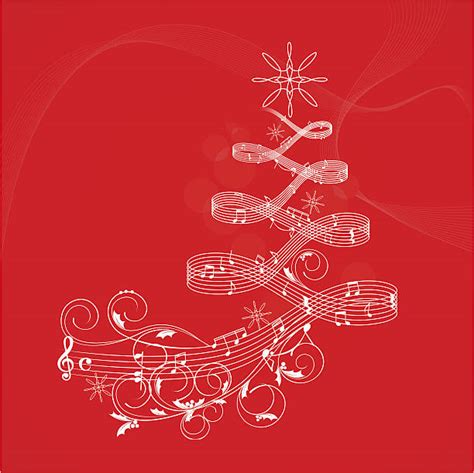 Christmas Sheet Music Background