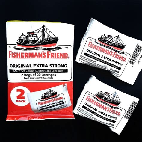 Fisherman S Friend Menthol Cough Suppressant Lozenges Original Extra