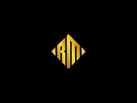 Premium Vector A Logo For A Company Called Rm