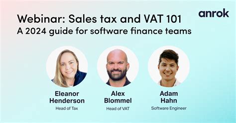 Sales Tax And Vat A Guide For Software Finance Teams Anrok