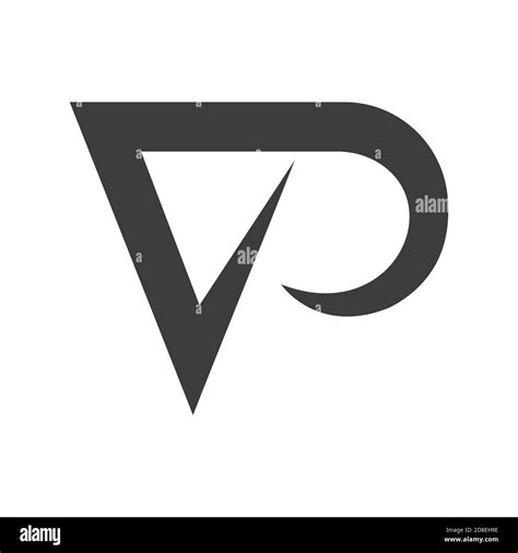 Initial Letter Vp Logo Or Pv Logo Vector Design Template Stock Vector Image And Art Alamy