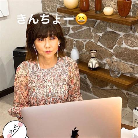 松本伊代さんのインスタグラム写真 松本伊代instagram「今日は東海テレビ「スイッチ！」に二度目のリモート出演でした📺🏠 次回は