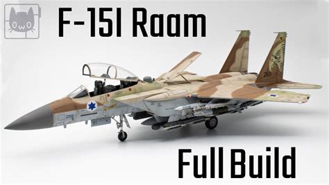 Thunder over desert! Full build of F-15I Raam. GWH 1:48 scale - YouTube