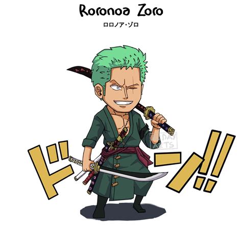 Roronoa Zoro One Piece Chibi Fanart Zoro One Piece Roronoa Zoro Cute