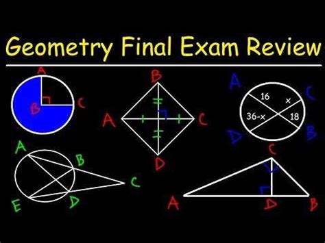 Mastering Geometry A Comprehensive Review For First Semester Final Exam