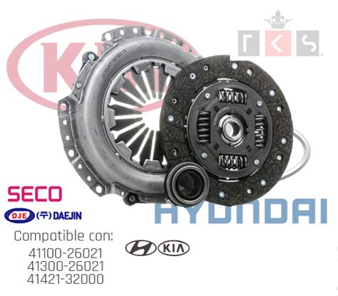 Kit De Embrague Hyundai Y Kia Tks Mobil