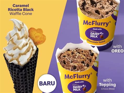 Sambut Awal Tahun McDonalds Hadirkan Menu Baru McFlurry Ft Cadbury