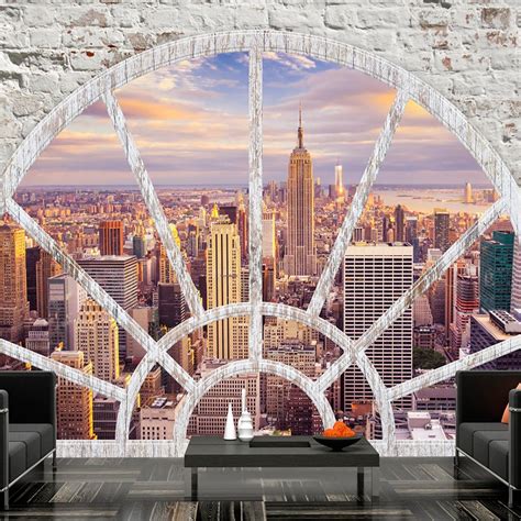 Artgeist Wall Mural New York 96x69 In Peel And Stick Self Adhesive