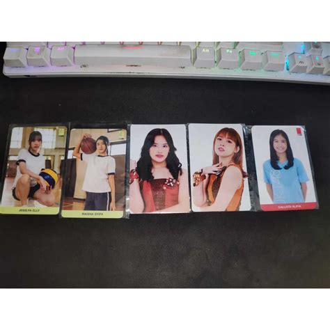 Jual Photocard Pc Official Jkt Christy Fiony Chika Callie Lyn Summer