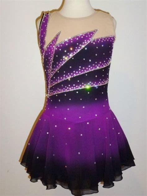 Ice Skating Dress/Baton Twirling/Tap/Dance Costume/All Colours/Styles - Lilachelene Leotards ...