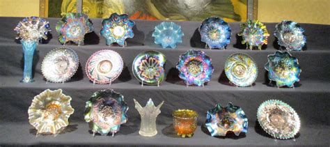 Jan 2020 Display Southern California Carnival Glass Club