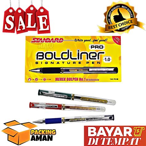 Jual BISA COD PROMO 1 Pcs Pulpen Standard Boldliner Pro 1 0 Mm