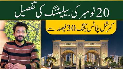 Nova City Islamabad Latest Updates Commercial Plots 4 Marla 8