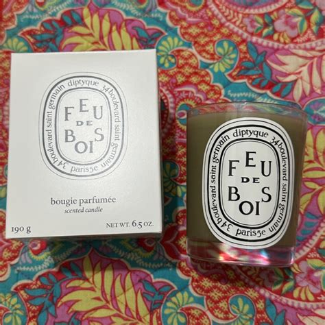 Diptyque Feu De Bois Candle Furniture Home Living Home Fragrance