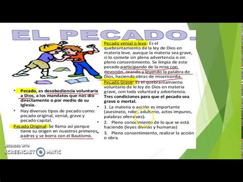 Dibujos Para Catequesis Tipos De Pecado 57 Off