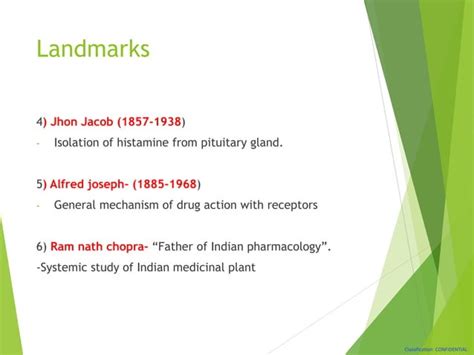 Introduction To Pharmacology Unit 1 Ppt