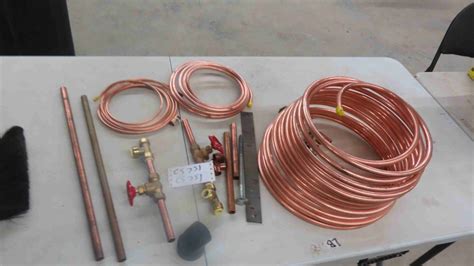 Copper Plumbing Items Including Taps