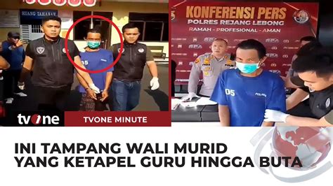 Wali Murid Yang Ketapel Guru SMA Akhirnya Menyerahkan Diri TvOne