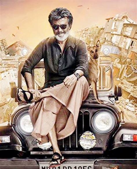 Dhanush Unveils Rajinikanths Kaala Karikalan First Look Poster