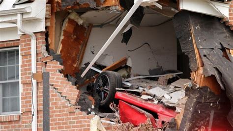 Toms River Car Crashes Into Second Story Of Building